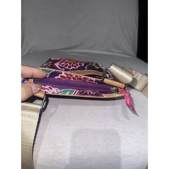 Relic Canvas Floral Multicolor Snap Wallet Change Pocket EUC - Picture 3 of 7